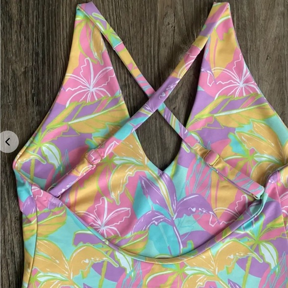 Skatie Zoey One-Piece swimsuit - size medium in “Palm Springs” - Picture 4 of 6